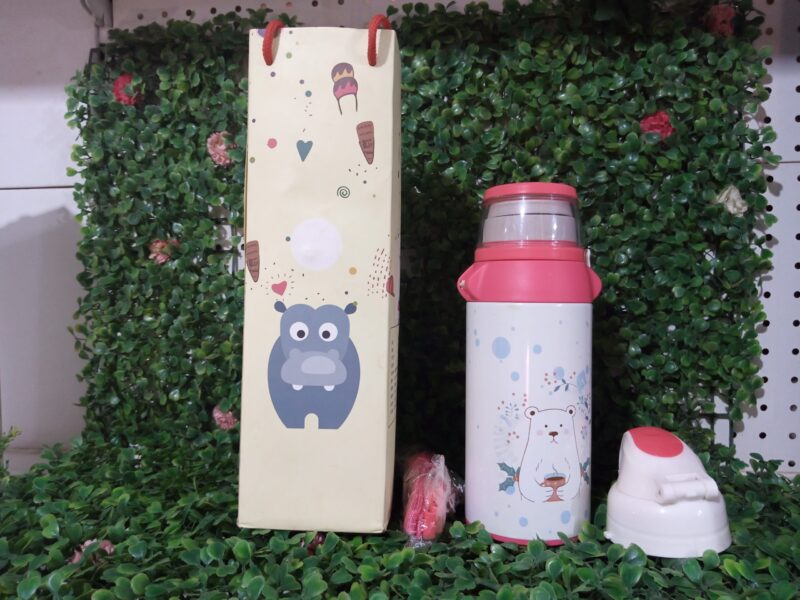 2 in 1 Vacuum Flask for Little Children (500ml)