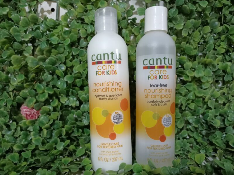 CANTU CARE FOR KIDS (NOURISHING SHAMPOO & CONDITIONER) 237ML
