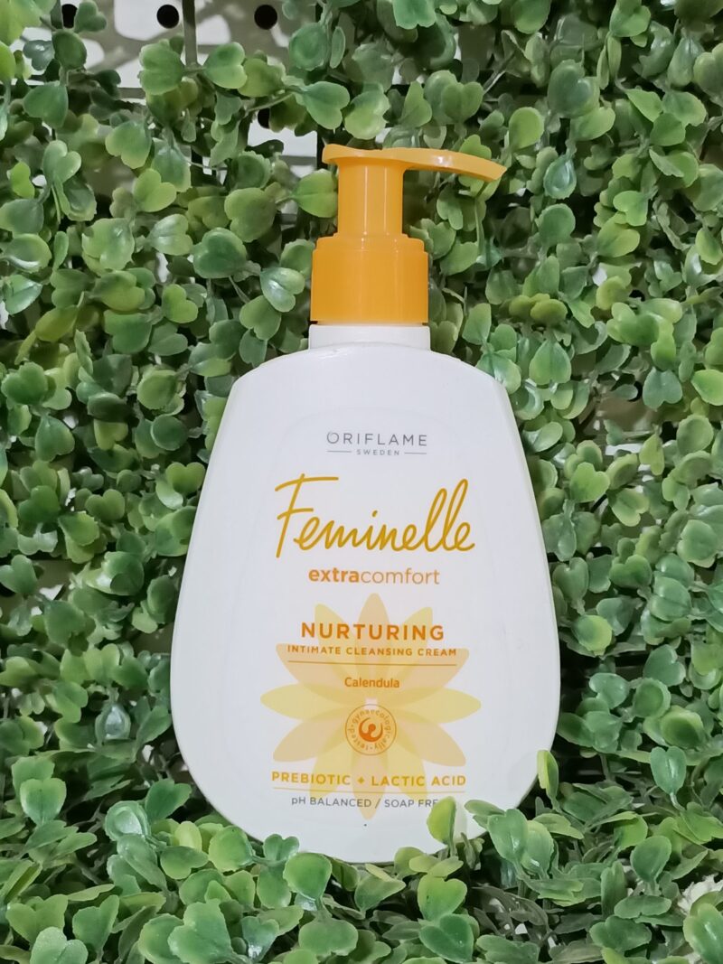 ORIFLAME FEMINELLE EXTRA COMFORT NATURING CLEANSING CREAM 300ML