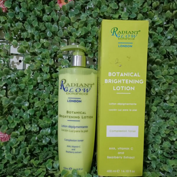 Radiant Glow Botanical Brightening Lotion 400ml