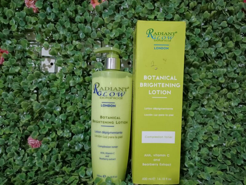 Radiant Glow Botanical Brightening Lotion 400ml