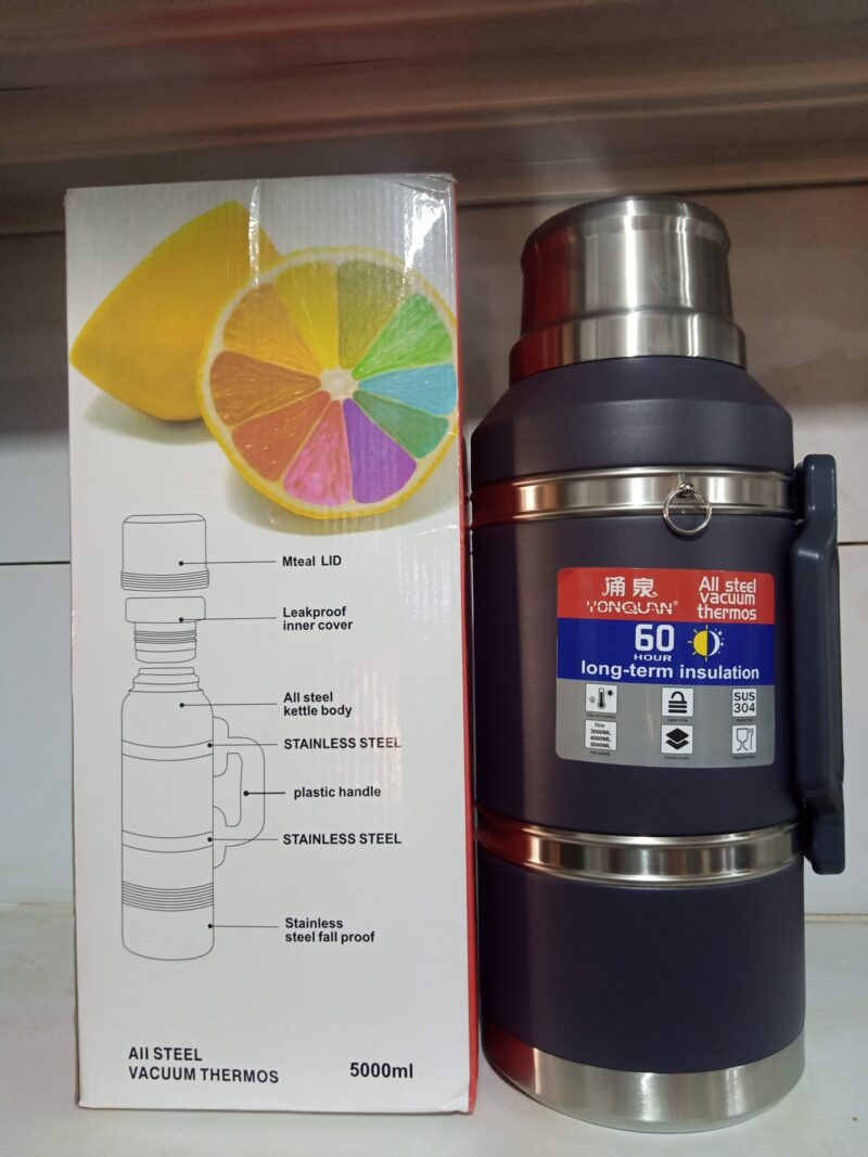 Yonquan all Steel Stainless Vacuum Thermo 5L