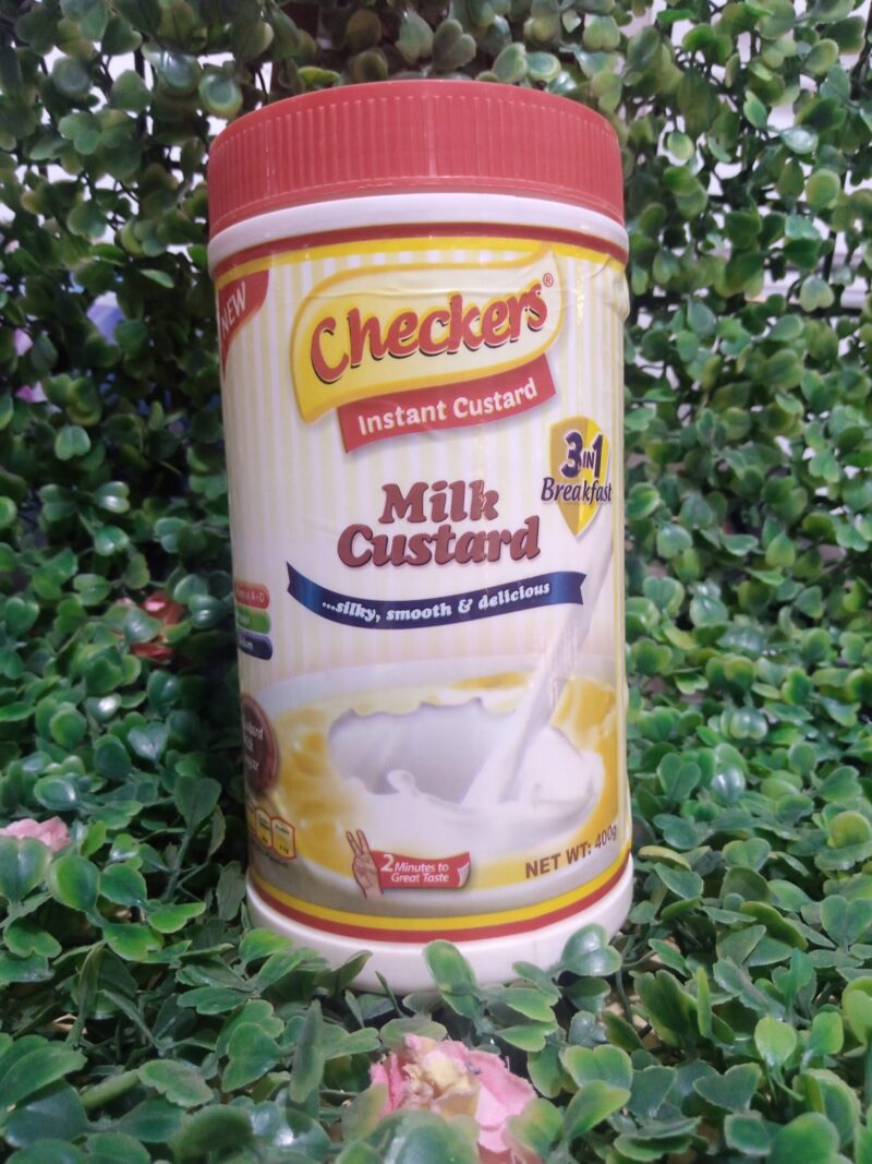 Checkers 3 in 1 Milk Custard. 400g