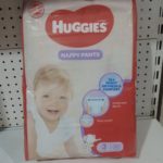 Huggies diapers pant came in different sizes we have size 2,3,4,5 and 6
