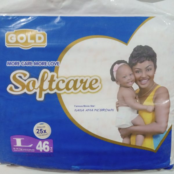 Softcare Gold 46pcs (9-16kg) L