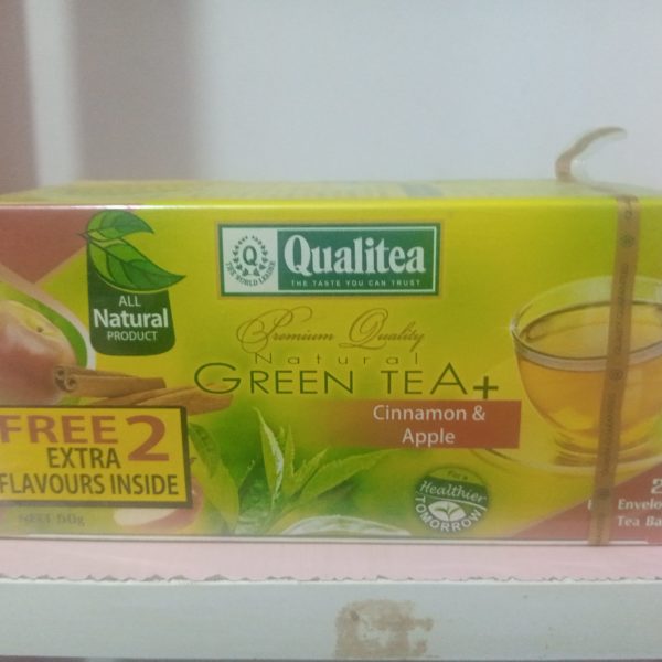 Qualitea Natural Green Tea + Cinnamon & Apple
