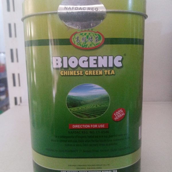 Biogenic Chinese Green Tea 100% Herbal
