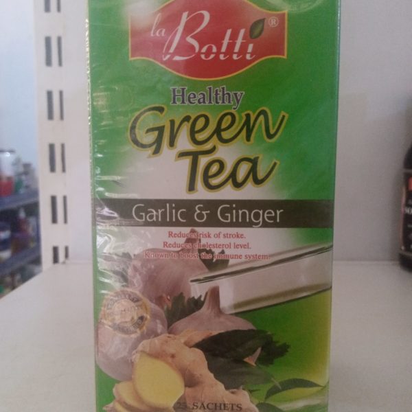 La Botti Healthy Green Tea Garlic & Ginger