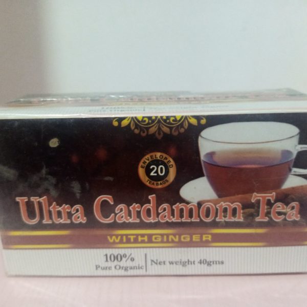 Ultra Cardamon Tea with Ginger 40g 20 tea bags