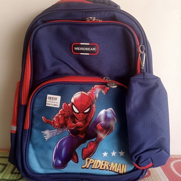 WEIRDBEAR School bag with pencil case