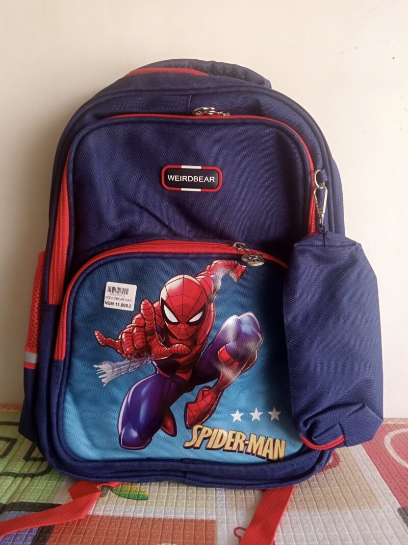 WEIRDBEAR School bag with pencil case
