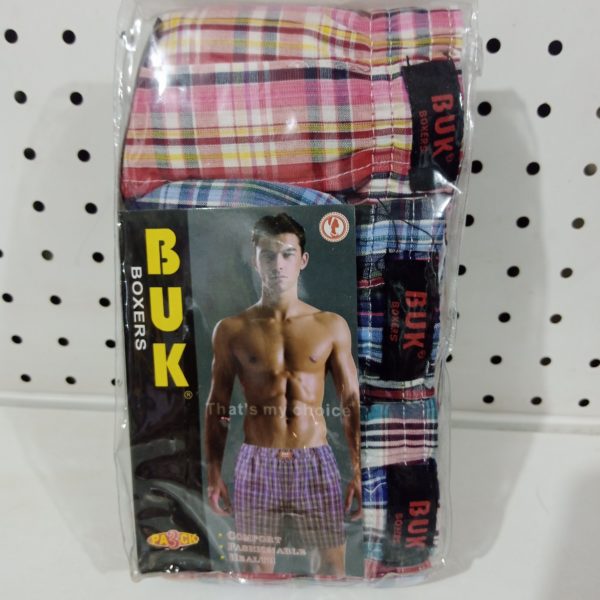 BUK Men's Boxer 3 in 1