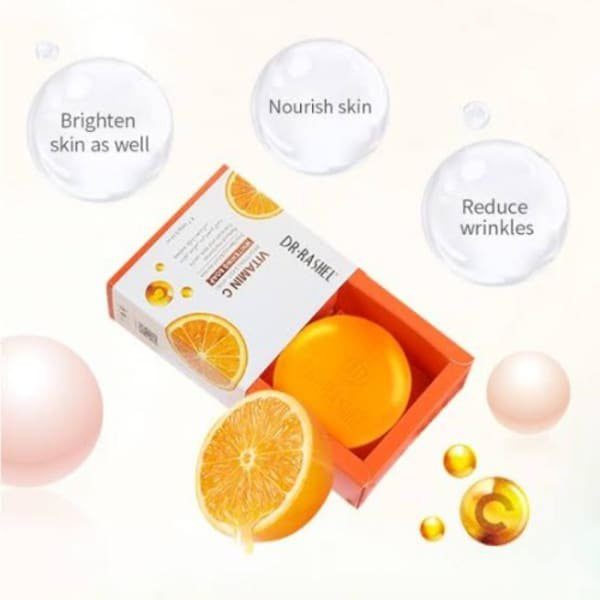 Dr. Rashel - Vitamin C Brightening & Anti Aging Whitening Soap - 100g