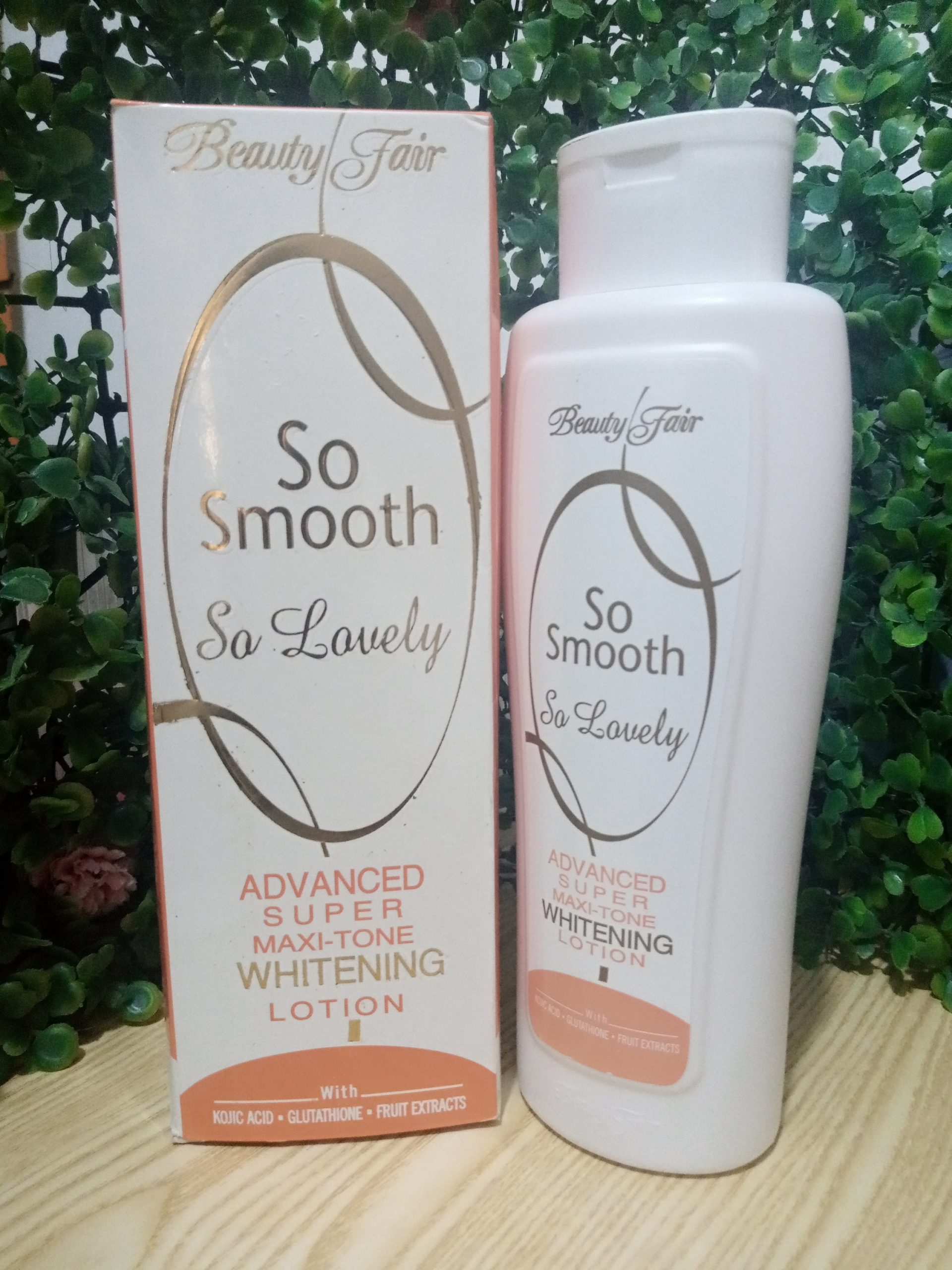 So Smooth so lovely whitening lotion- 500ml - Al Bassit Mini Mart