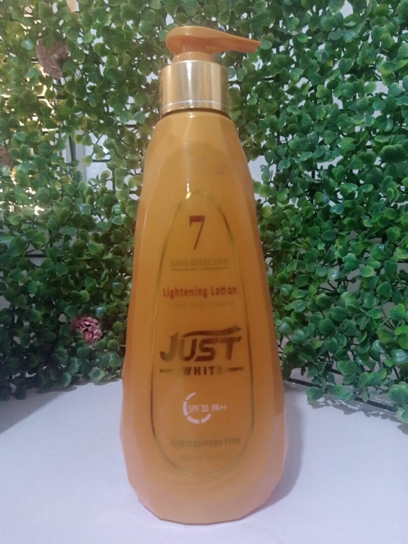 Just White Lightening Lotion 400ml