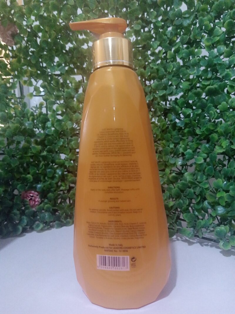 Just White Lightening Lotion 400ml - Image 2
