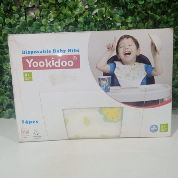 Yookidoo Disposable Baby Bibs 24pcs