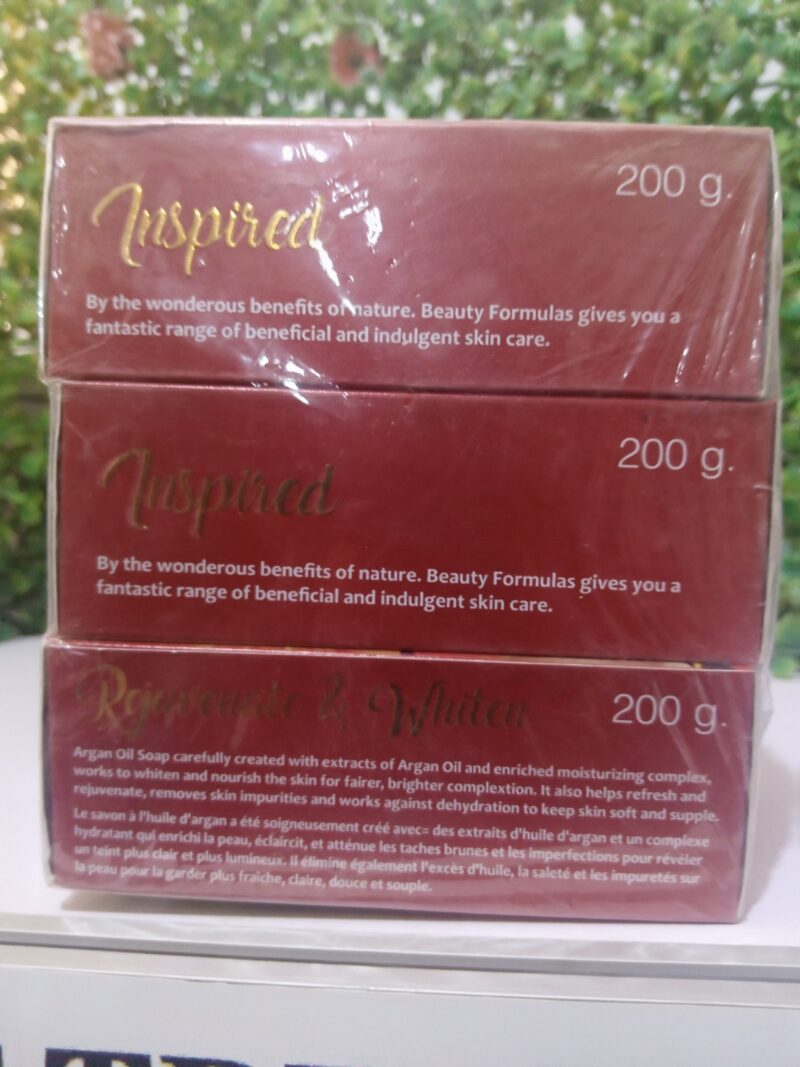 Beauty Formulas Argan Oil Soap 200g - Image 2