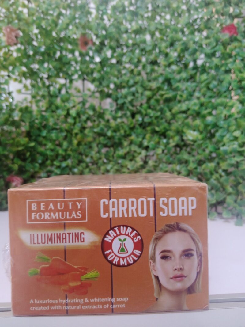 Beauty Formulas Illuminating Carrot Soap 200g
