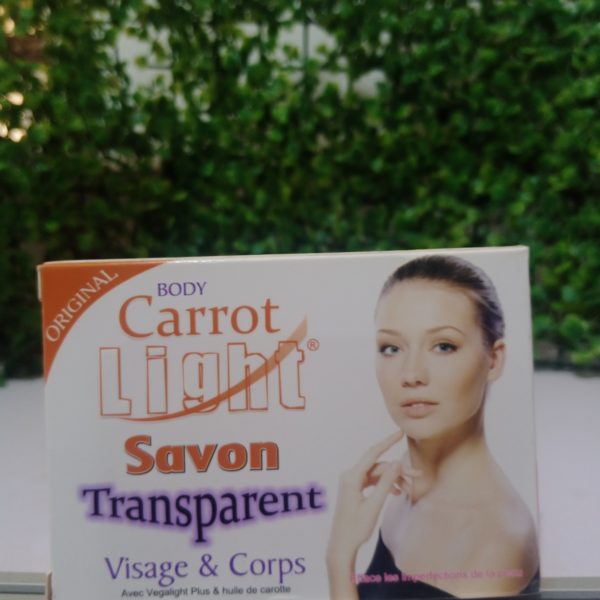 Body Carrot Light Transparent Soap 150g