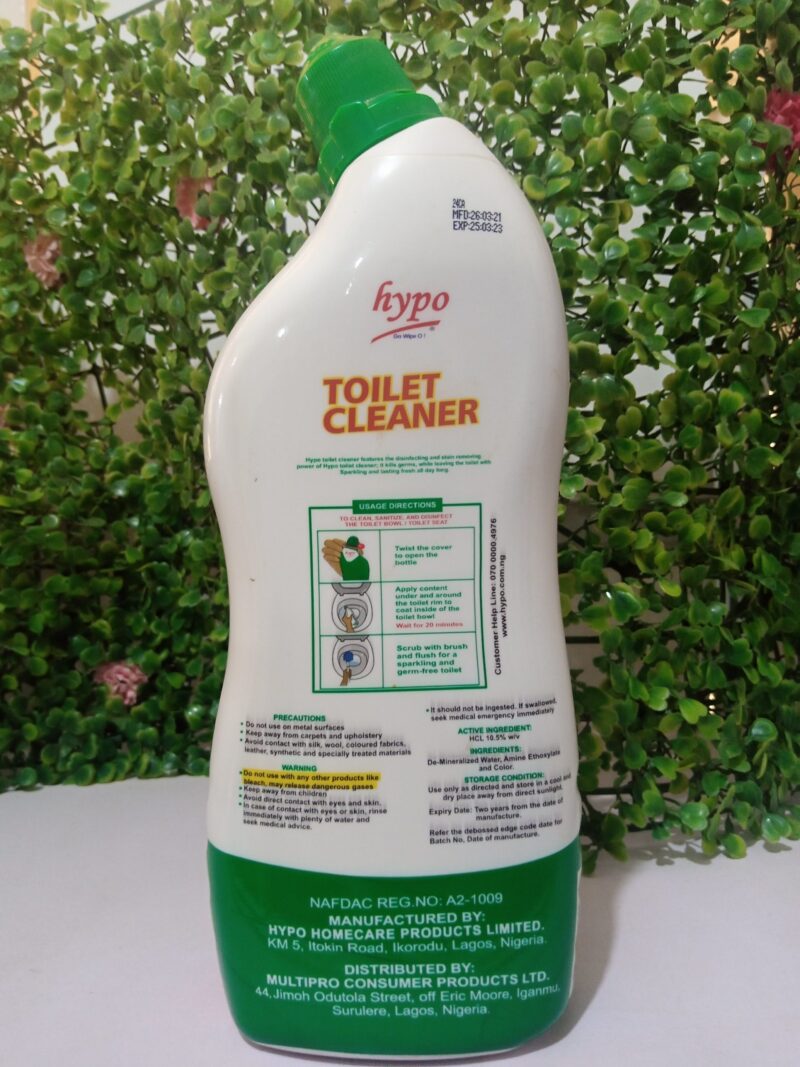 Hypo Toilet Cleaned 725ml - Image 2