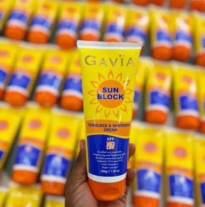Gavia Sun Block Sunblock & Brightening Cream 200g