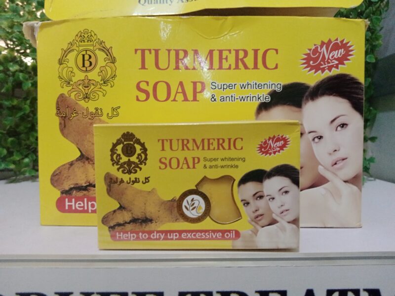 Tumeric Soap super whitening & Anti-wrinkle soap