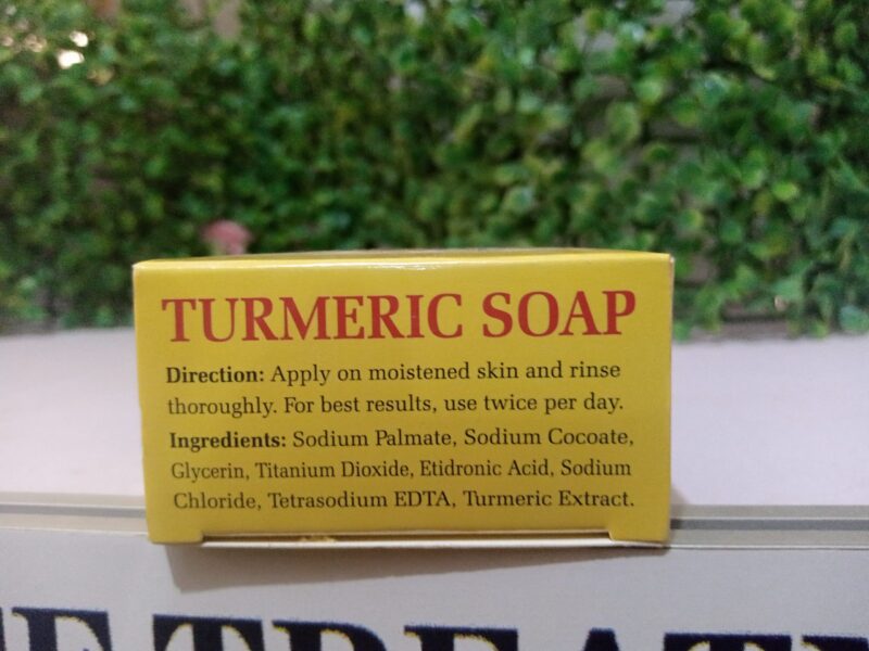 Tumeric Soap super whitening & Anti-wrinkle soap - Image 2