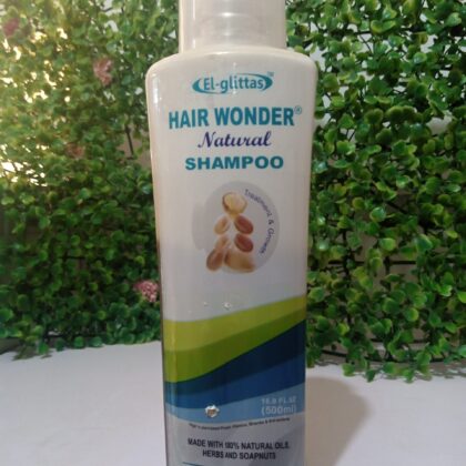 El- glittas hair Wonder Natural Shampoo -500ml