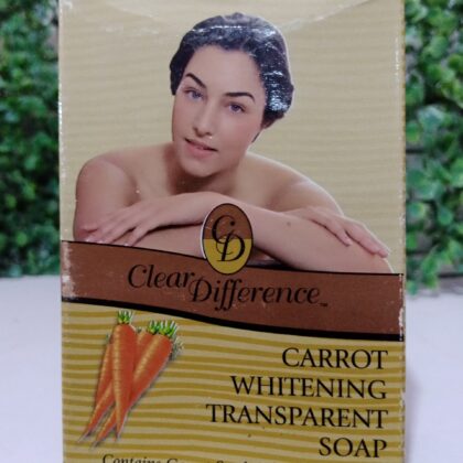 Clear Difference Carrot Whitening soap