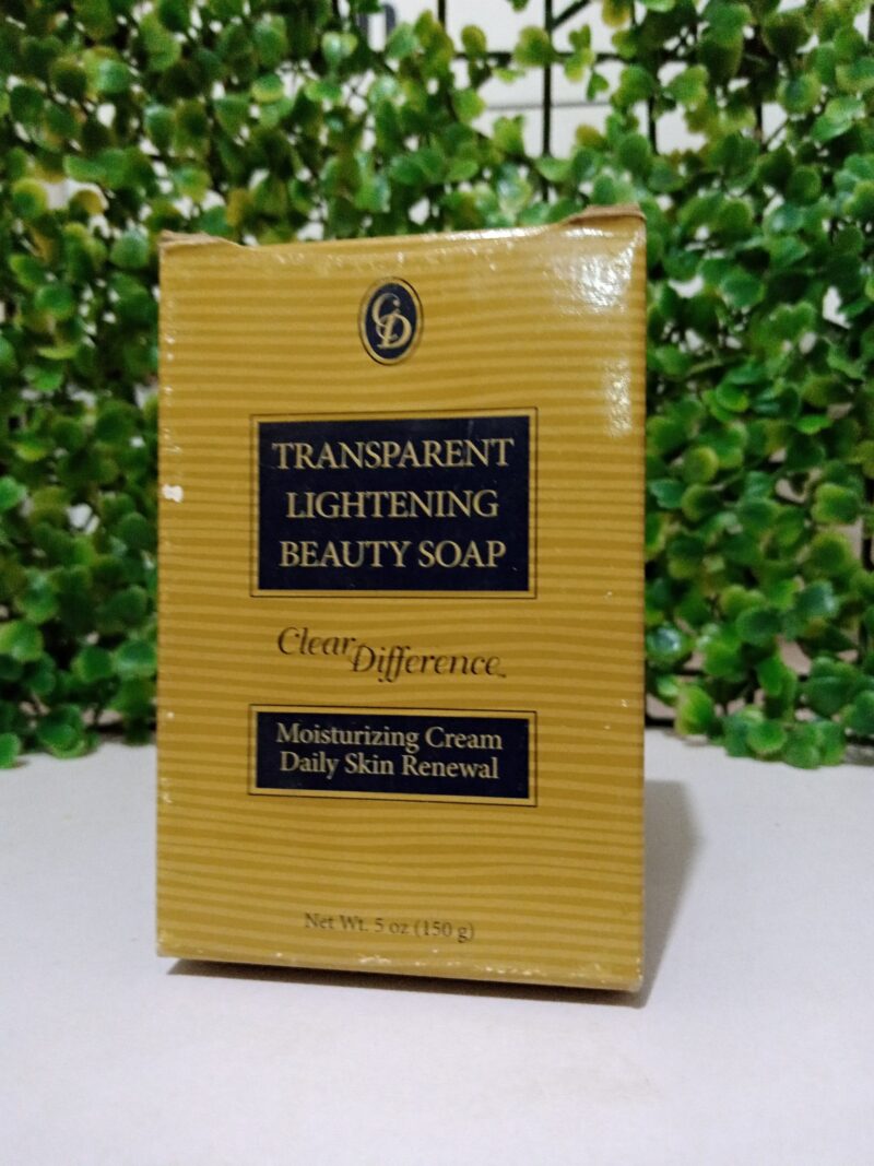 Clear Difference Transparent Whitening soap -150g
