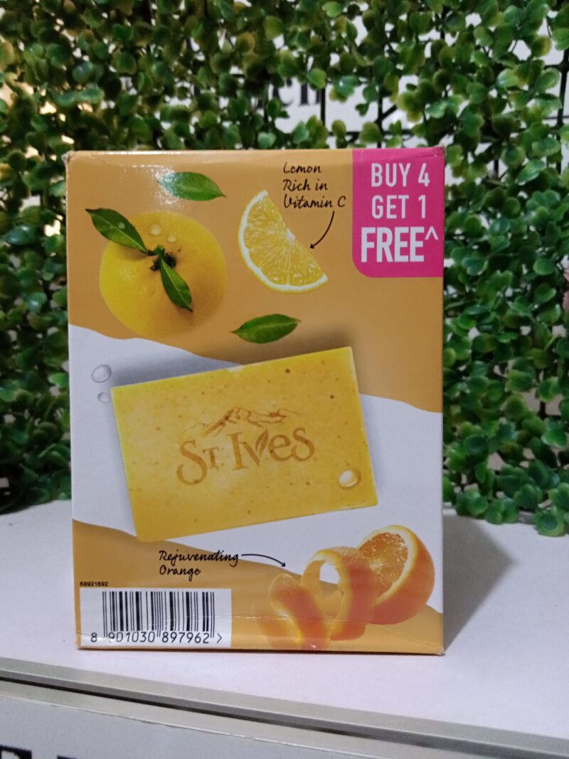 St Ives Rejuvenating orange 5X125g