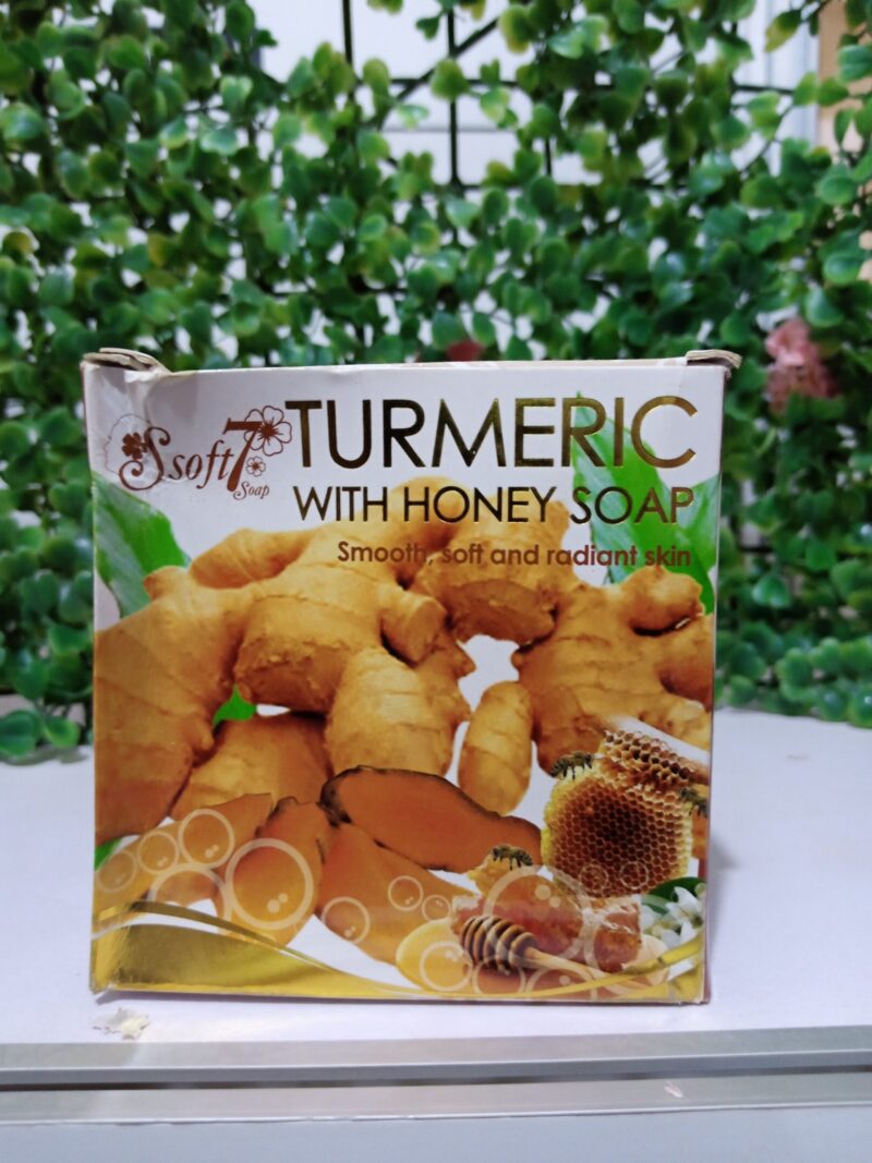 TURMERIC soft 7 with honey Soap