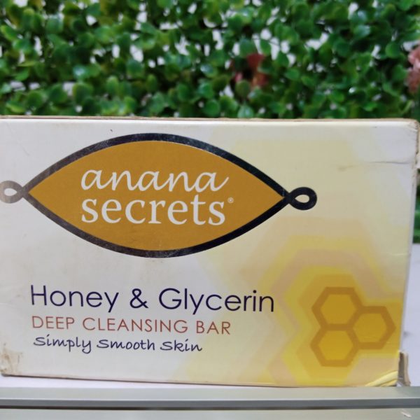 Anana Secrets Honey & Glycerin deep cleansing soap