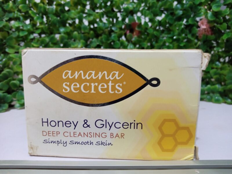 Anana Secrets Honey & Glycerin deep cleansing soap