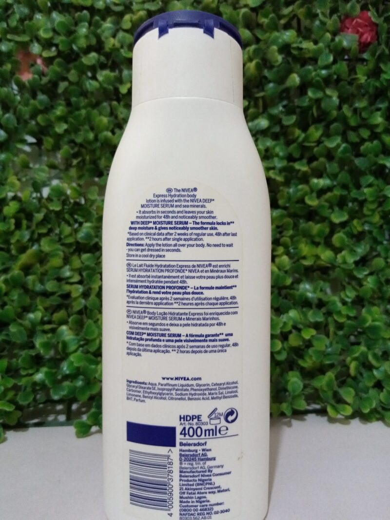 Niver express Hydration Body Lotion - Image 2