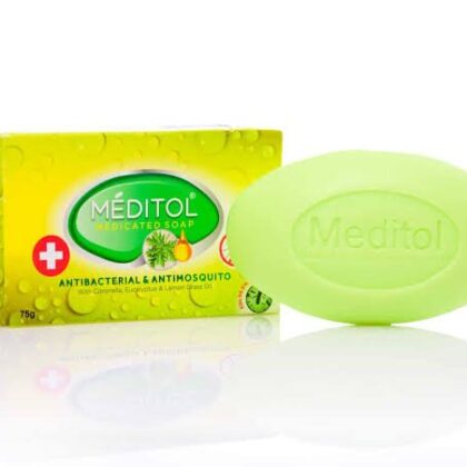 Meditol Antibacterial & Antimosquito medicated soap -150g