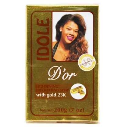 Idole D'or Lightening Exfoliating soap with gold 23k -200g