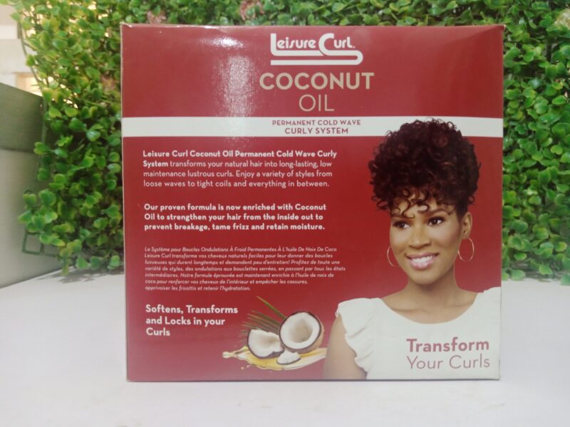 Leisure Curl Coconut Oil permanent Cold Wave Curly System - Image 2