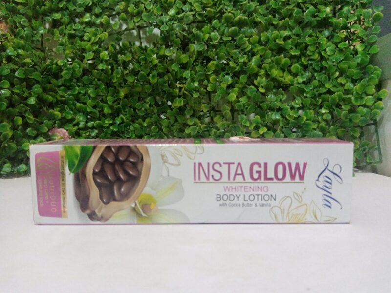 Layla Insta  Glow Whitening Body Lotion with Coco butter and Vanilla