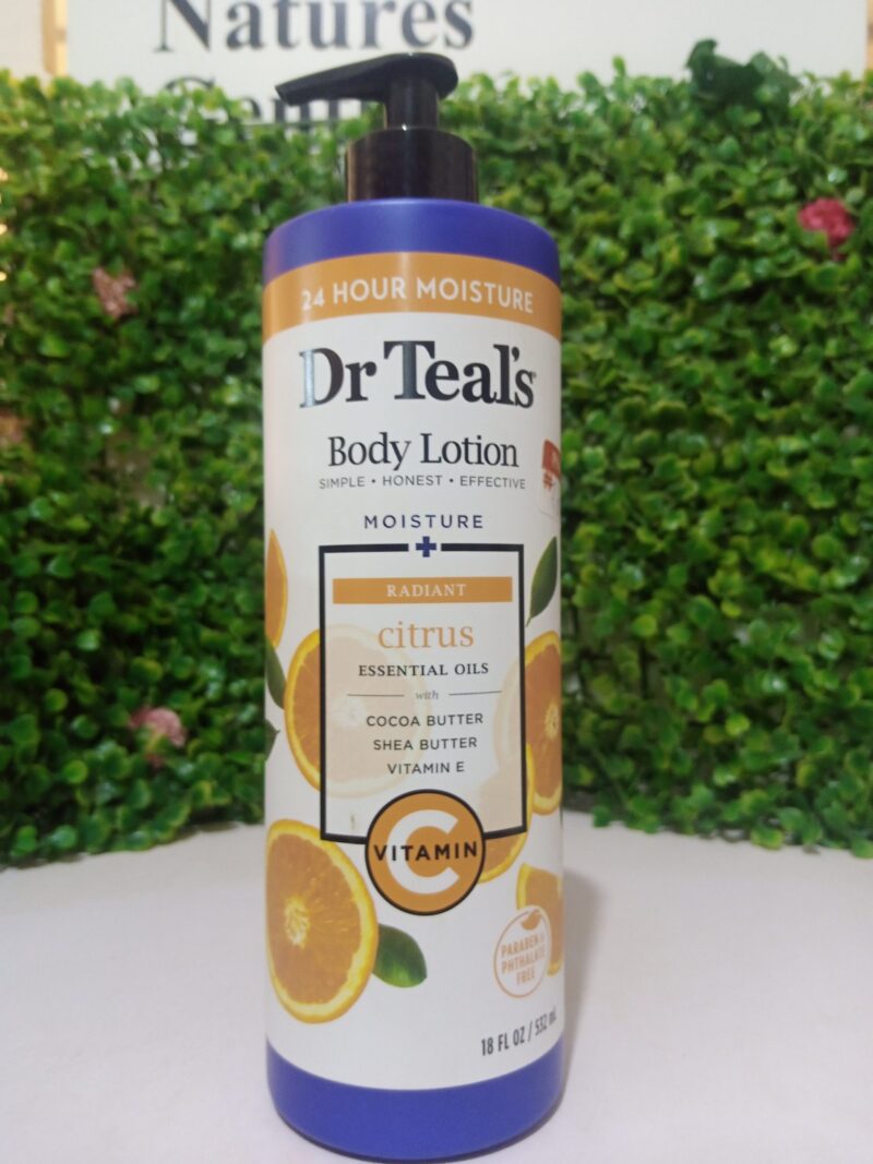 Dr Teals Body Lotion - Radiant Citrus with Vitamin C