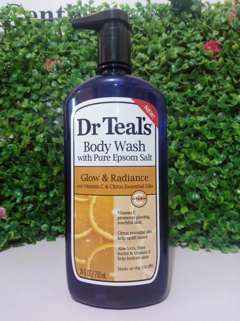 Dr Teals Body Wash Glow & Radiance with Vitamin C 70ml