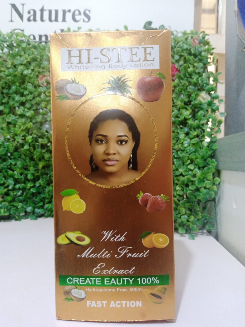 HI- STEE whitening Body Lotion with multi-fruit Extract