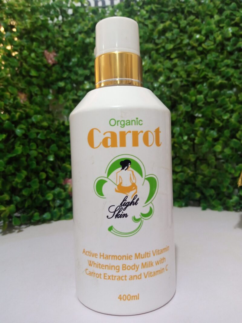 Organic Carrot Light skin Lotion 400ml