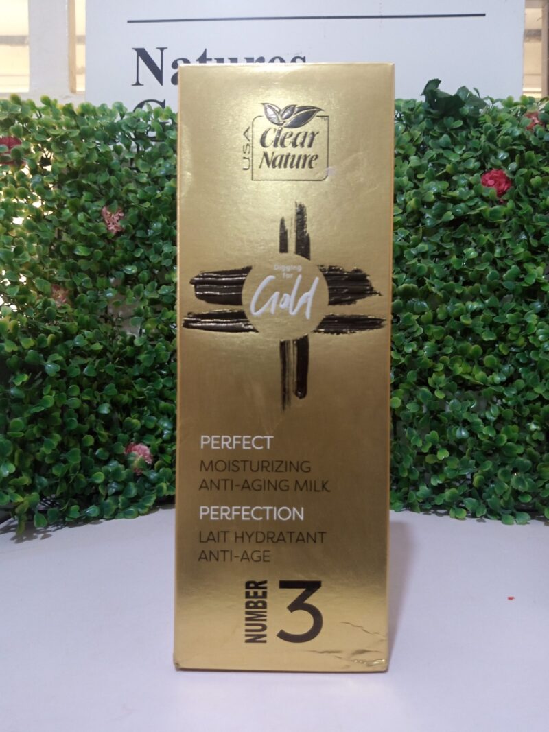 Clear nature Gold Moisturizing Anti-aging Milk Number 3