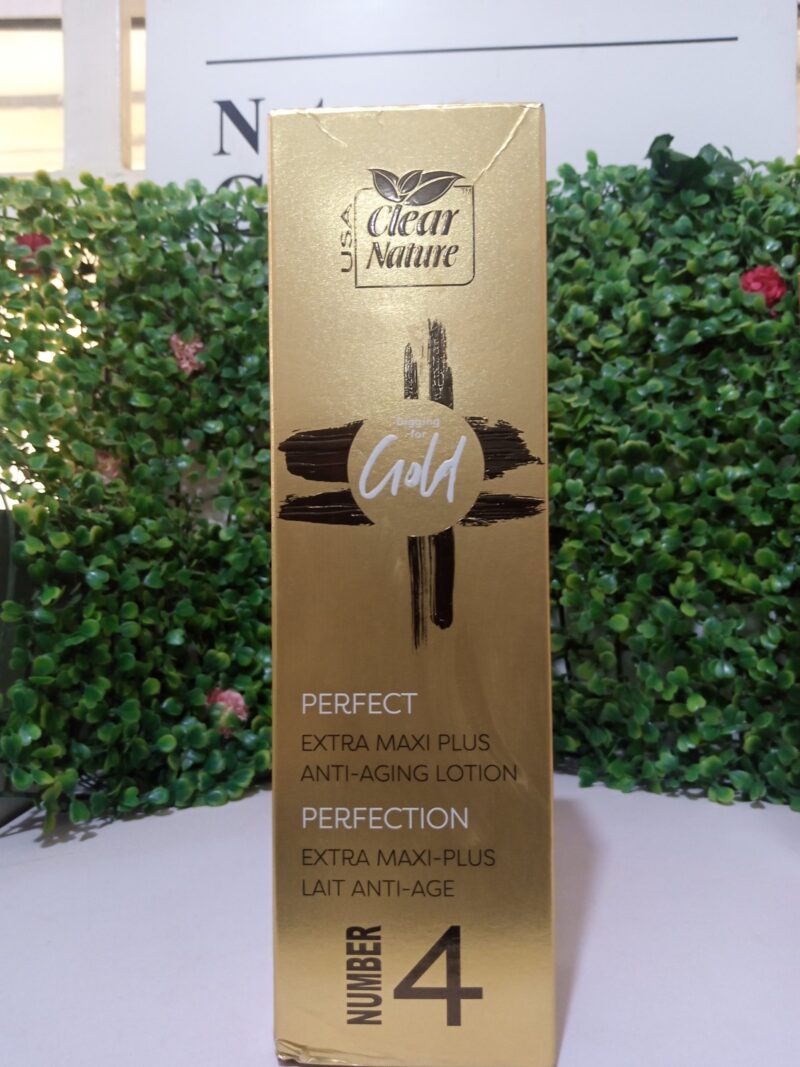 Clear nature Gold Extra magic pluc anti-aging Lotion Number 4