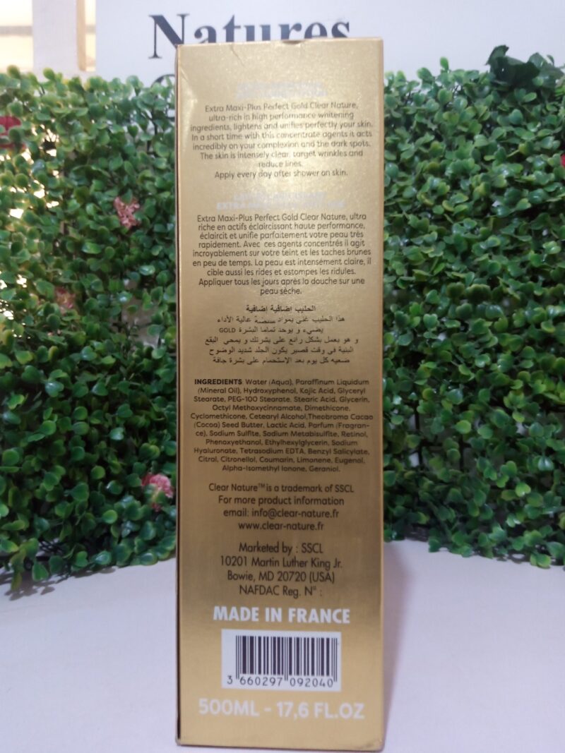 Clear nature Gold Extra magic pluc anti-aging Lotion Number 4 - Image 2