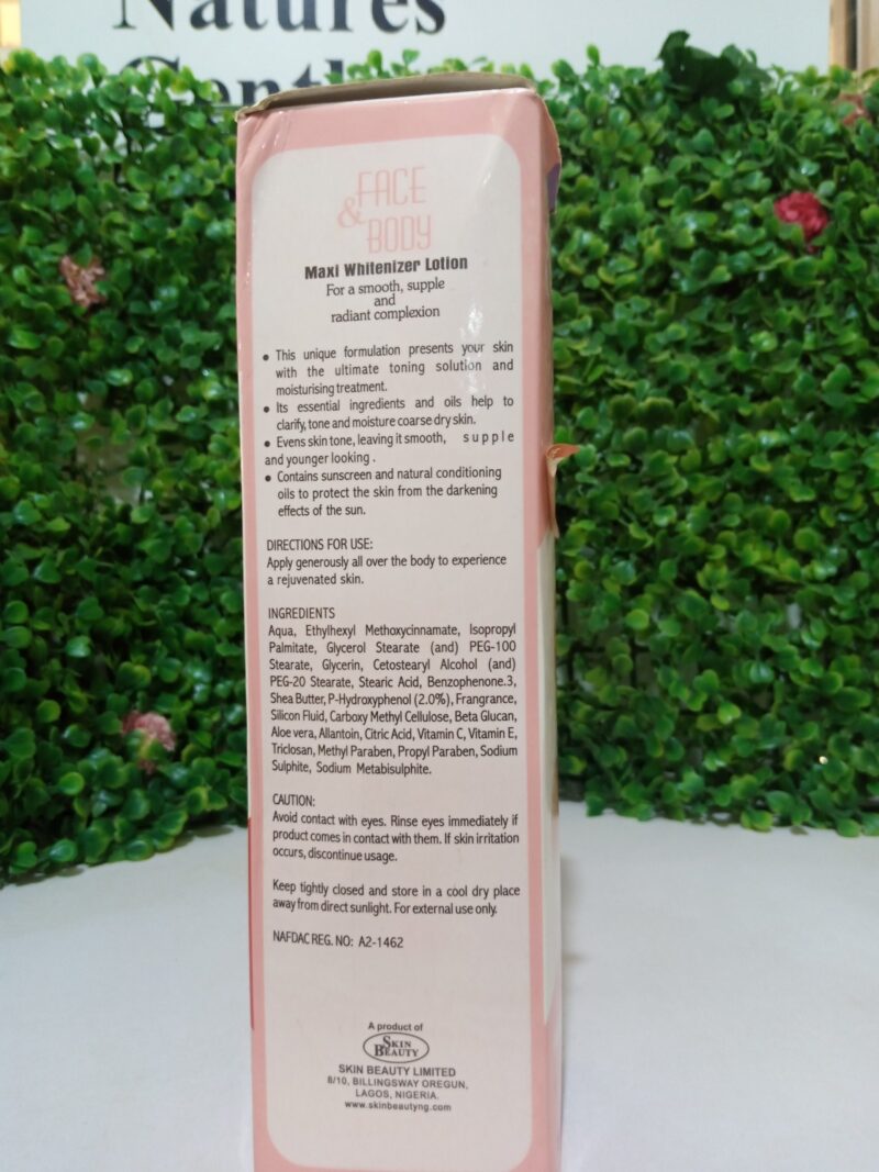 Face & Body Maxi-Whitenizer Lotion -280ml - Image 2
