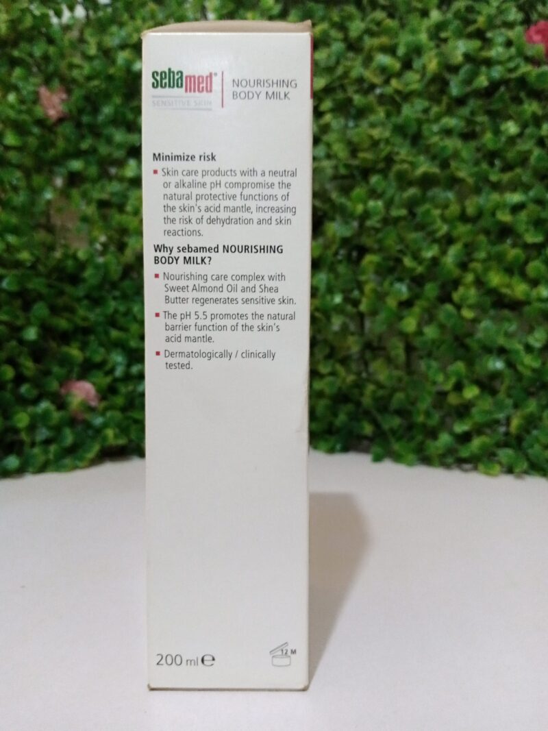 Seba Med Nourishing Body Milk for dry skin -200ml - Image 2