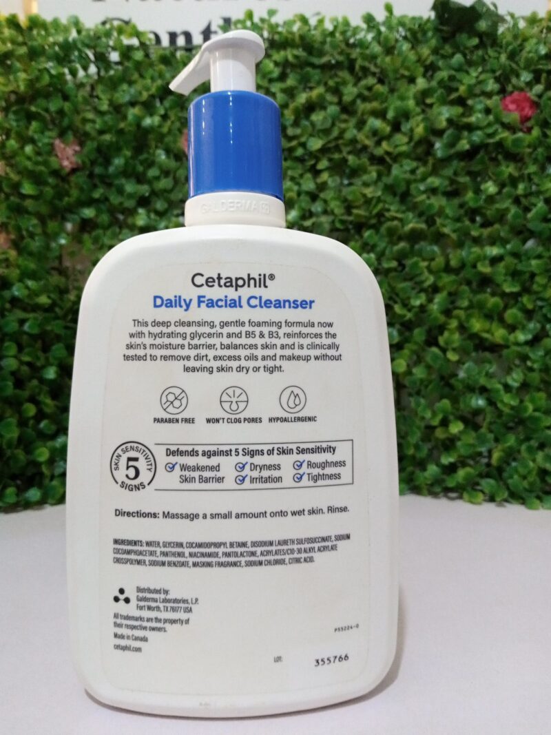 Cetaphil Daily Facial Cleanser -591ml - Image 2